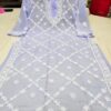 Georgette_kurti_with_chikankari_work