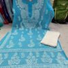 Georgette_designer_kurti_with_chikankari_work