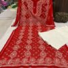 Georgette_keel_buta_kurti_with_chikankari_work