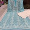 Georgette_keel_buta_kurti_with_chikankari_work