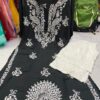Modal_peacock_design_kurti_with_chikankari_work