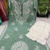 Modal_peacock_design_kurti_with_chikankari_work