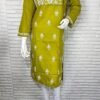 Pure_cotton_angrakha_kurti_with_chikankari_work