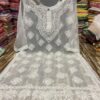 Georgette_davan_buta_kurti_with_chikankari_work