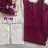 Brasso_dyed_cotton_kurti_with_chikankari_work