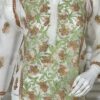 Pure_Orangza_dyble_kurti_with_chikankari_work