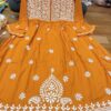 Modal_kurti_gown_with_adjustable_dori_and_chikankari_work