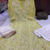 Georgette_mahi_jaal_kurti_with_gota_and_chikankari_work