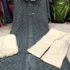 Georgette_front_open_jaal_kurti_with_chikankari_work