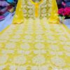 Georgette_rose_jaal_kurti_with_chikankari_work