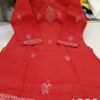 Voil_Cotton_jaal_kurti_with_chikankari_work