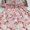 Mul_Mul_printed_cotton_gown_kurti_with_chikankari_work