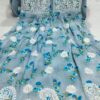 Mul_Mul_printed_cotton_gown_kurti_with_chikankari_work
