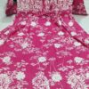 Mul_Mul_printed_cotton_gown_kurti_with_chikankari_work