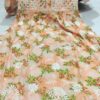 Mul_Mul_printed_cotton_gown_kurti_with_chikankari_work