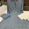 Georgette_faizia_stol_top_kurti_with_chikankari_work