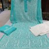 Georgette_faizia_stol_top_kurti_with_chikankari_work