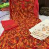 Georgette_faizia_stol_top_kurti_with_chikankari_work