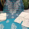 Kota_cotton_kurti_with_mirror_and_chikankari_work