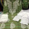 Kota_cotton_kurti_with_mirror_and_chikankari_work