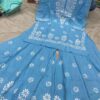 Exclusive_Lucknowi_chikankari_modal_kurti_&_gharara_set