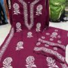 Rayon_kurti_&_plazo_set_with_chikankari_work