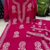 Rayon_kurti_&_plazo_set_with_chikankari_work