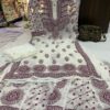 Georgette_kurti_&_Sharara_with_chikankari_work
