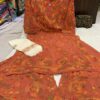 Georgette_kurti_&_Sharara_with_chikankari_work
