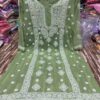 Georgette_panel_kurti_with_chikankari_work