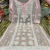 Georgette_panel_kurti_with_chikankari_work