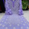 Georgette_bell_sleeves_kurti_with_mukesh_and_chikankari_work