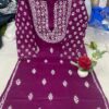 Cotton_pintex_sleeves_kurti_with_chikankari_work