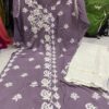 Modal_cotton_angrakha_kurti_with_chikankari_work
