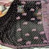 Georgette_resham_keel_jaal_saree_&_blouse_with_chikankari_work