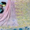 Georgette_resham_keel_jaal_saree_&_blouse_with_chikankari_work