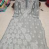 Georgette_side_jhad_kurti_with_chikankari_work