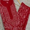 Exclusive_Lucknowi_chikankari_tei_rubia_cotton_front_jaal_kurti