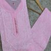 Exclusive_Lucknowi_chikankari_tei_rubia_cotton_front_jaal_kurti