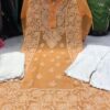 Georgette_side_border_kurti__with_chikankari_work