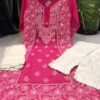 Georgette_side_border_kurti__with_chikankari_work