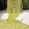 Georgette_side_border_kurti__with_chikankari_work