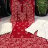 Georgette_side_border_kurti__with_chikankari_work