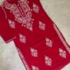 Cotton_qureshia_button_kurti_with_chikankari_work