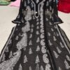Georgette_side_kairi_kurti_with_chikankari_work