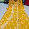 Georgette_side_kairi_kurti_with_chikankari_work
