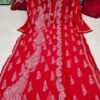 Georgette_side_kairi_kurti_with_chikankari_work