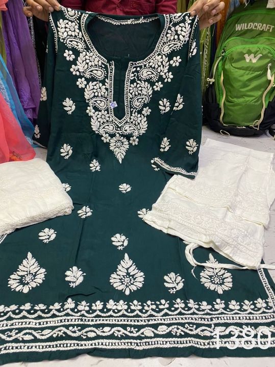 Modal_cotton_gala_buti_kurti_with_chikankari_work