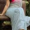 Georgette_tepachi_saree_&_blouse_with_chikankari_work