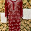 George_buta_jaal_kurti_with_chikankari_work